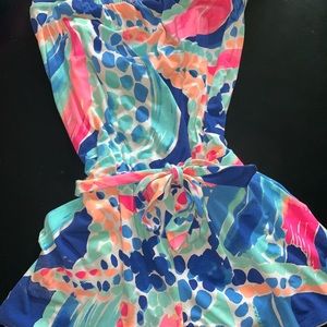Lilly Pulitzer Ocean Jewels Ritz Strapless Romper